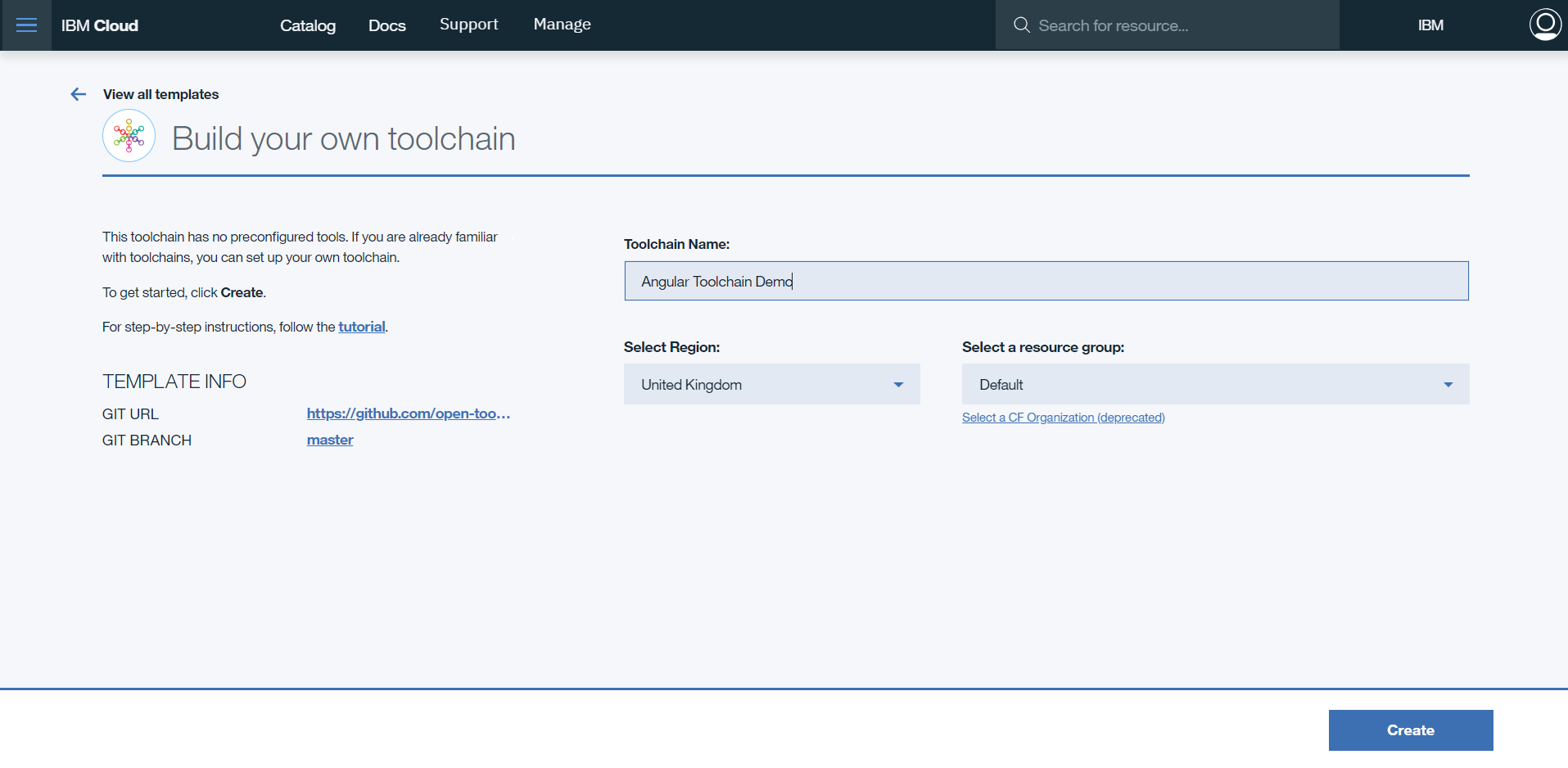 Configure the Toolchain